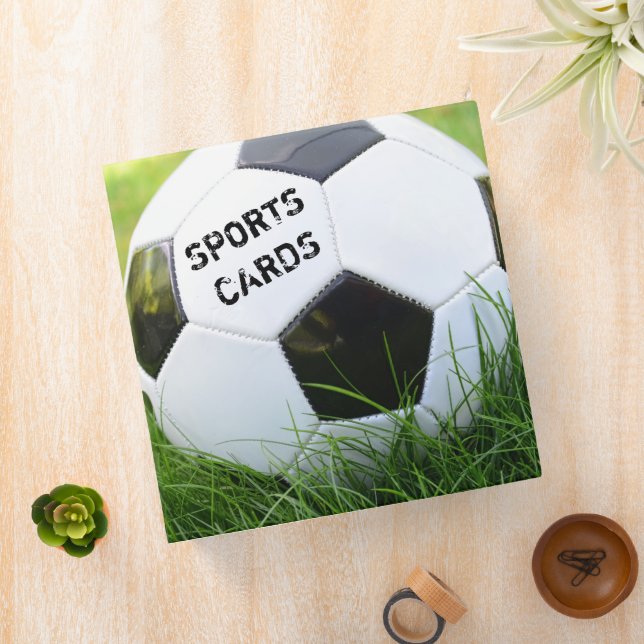 soccer card binder Ball in the Grass 2