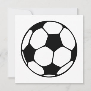 soccer ball invitation
