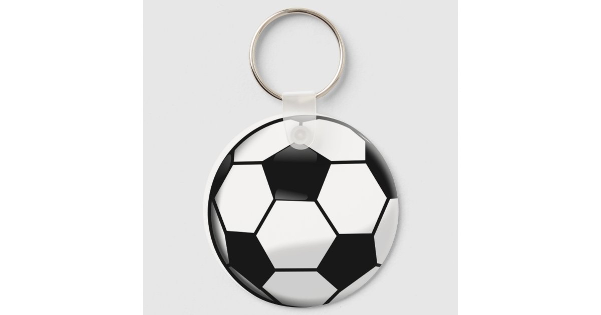 Soccer Ball Key Chain Zazzle