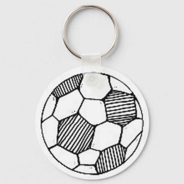Soccer Ball Keychain (Front)