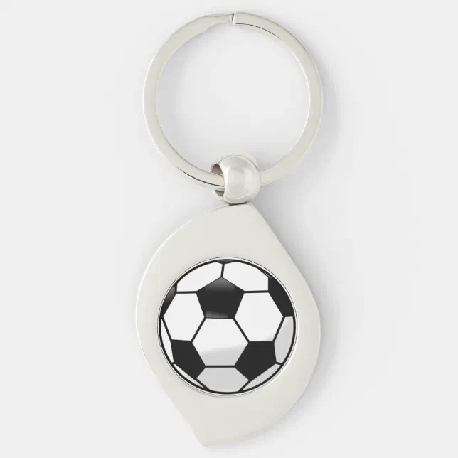 Soccer Ball Keychain Zazzle