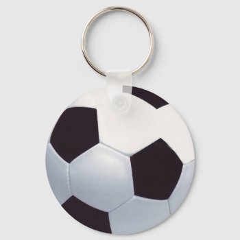 Soccer Ball Keychain by Firecrackinmama at Zazzle