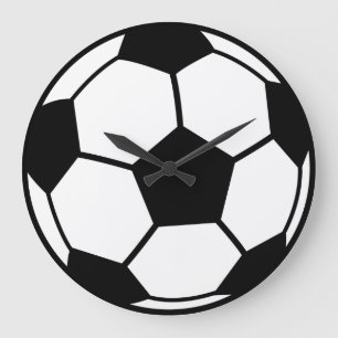 Soccer Ball Large Clock
