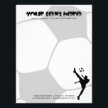 soccer ball letterhead<br><div class="desc"></div>