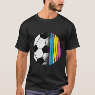 Soccer Ball Lgbt-Q Pan-Ual Pride Sport Fan Player  T-Shirt