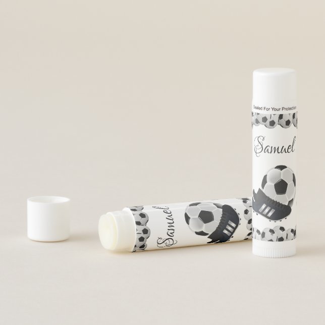 Soccer Ball Lip Balm (In Situ)