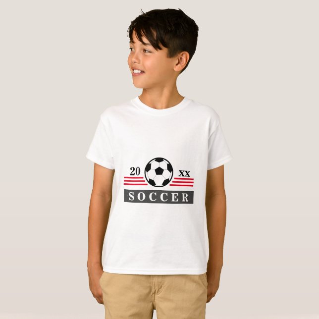 Soccer Ball Logo T-Shirt (Front Full)