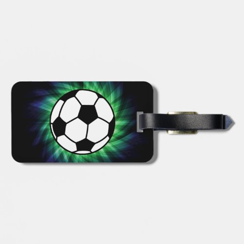 Soccer Ball Luggage Tag