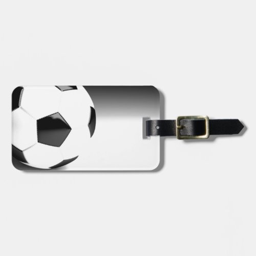 Soccer Ball Luggage Tag