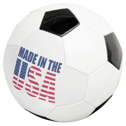 Soccer Ball Made in the USA