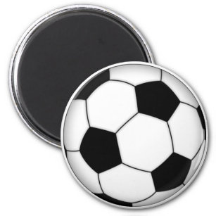 Soccer ball magnet