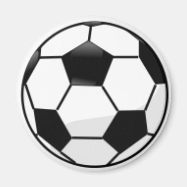 Soccer Ball Magnet (Front)
