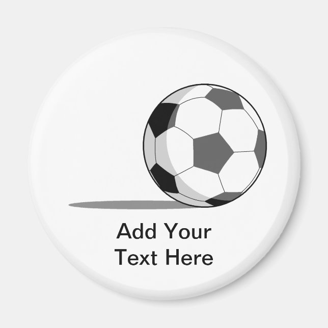 Soccer Ball Magnet (Front)