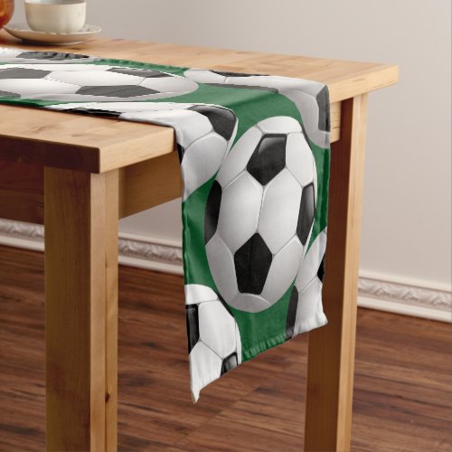 Soccer Ball Medium Table Runner