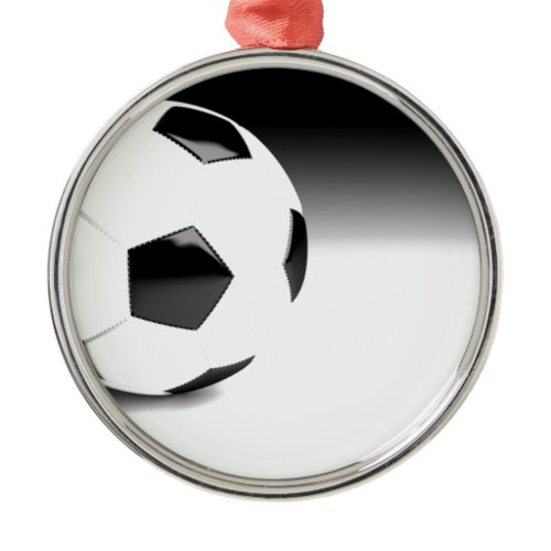 Soccer Ball Metal Ornament