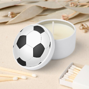Soccer Ball Mini Candle Favors