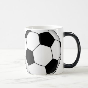 Soccer Ball Morphing Coffee Mug by radgirl at Zazzle