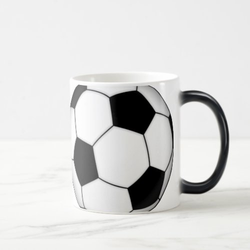 Soccer Ball Morphing Coffee Mug