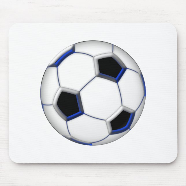 Soccer Ball Mouse Pad (Front)