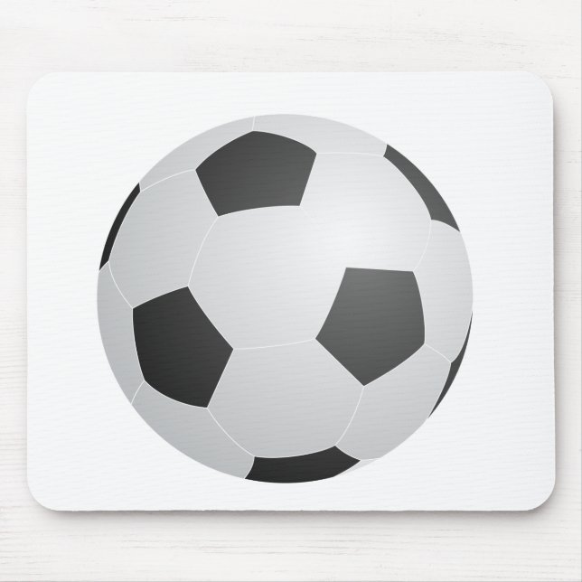 Soccer Ball Mouse Pad (Front)