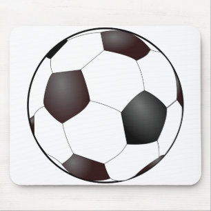 Soccer Ball Mouse Pad