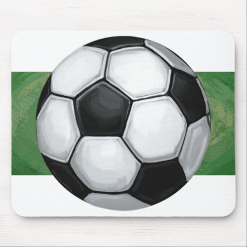 Soccer Ball Mouse Pad