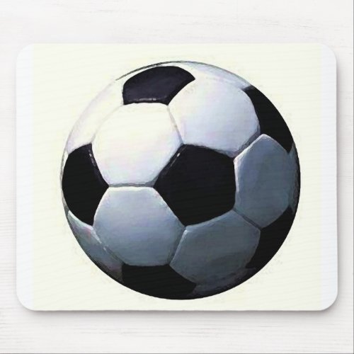 Soccer Ball Mouse Pad
