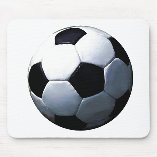 Soccer Ball Mouse Pad