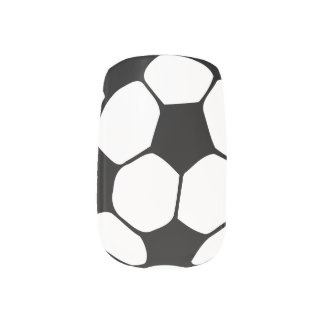 Soccer ball nails minx® nail wraps