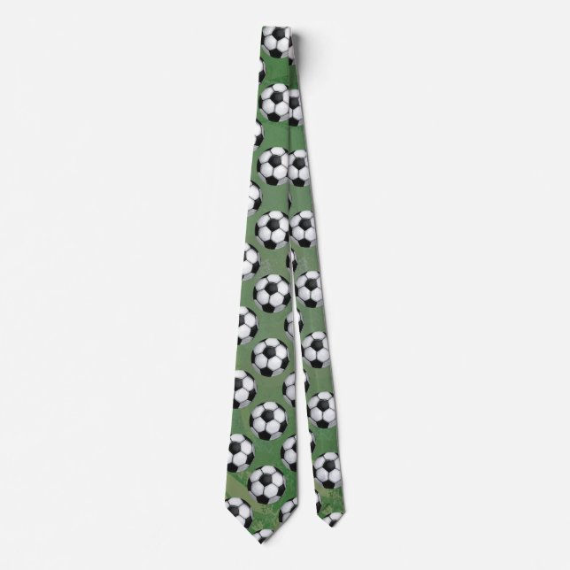 Soccer Ball Neck Tie (Front)