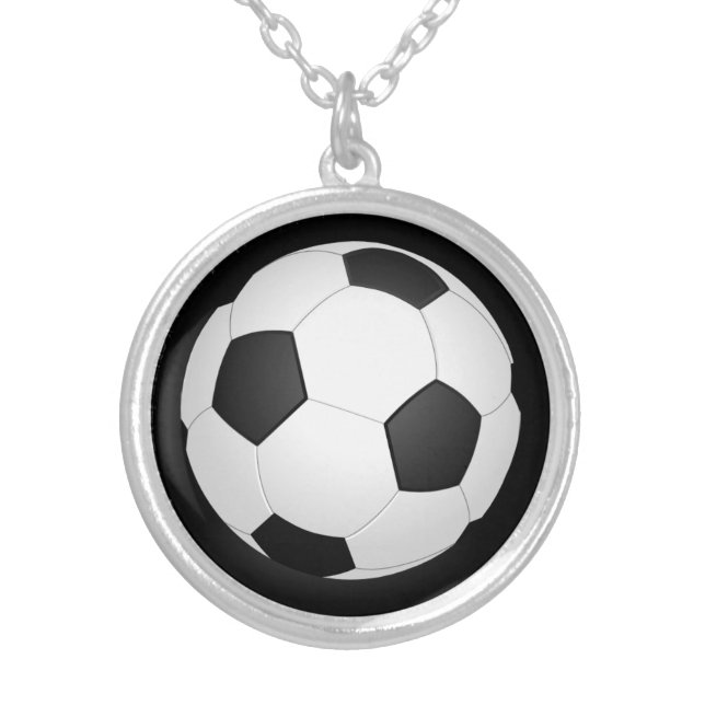 Soccer Ball Necklace (Front)