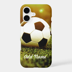 Soccer Ball on Grass iPhone 17 Case