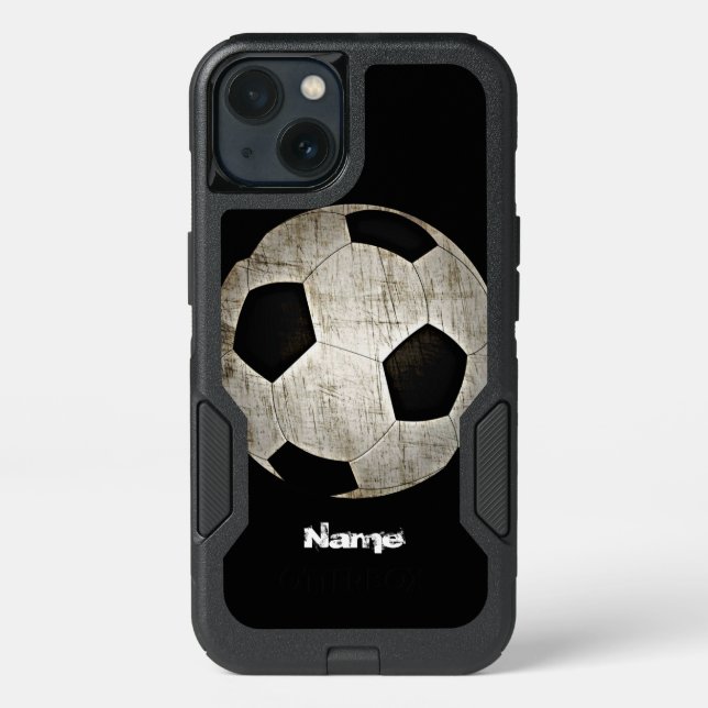 Soccer Ball Otterbox iPhone Case (Back)