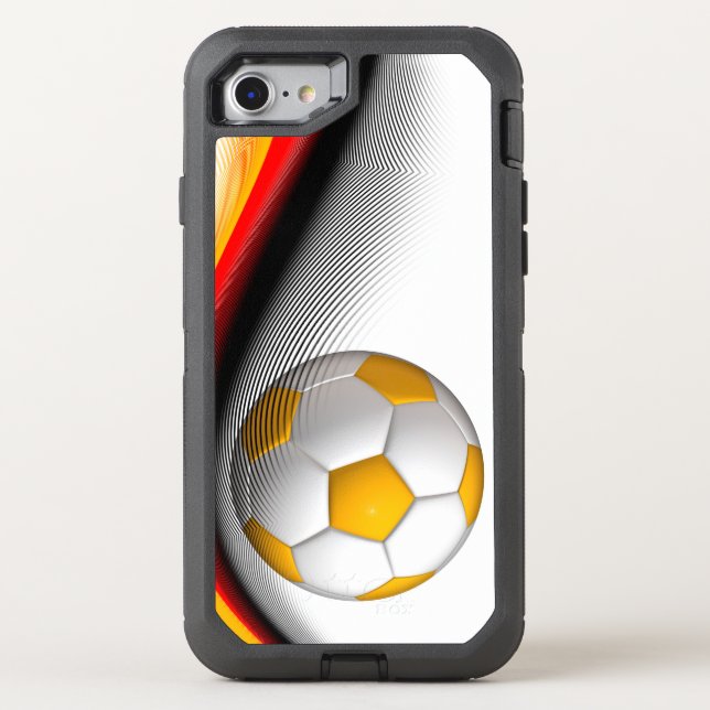 Soccer Ball Otterbox iPhone Case (Back)