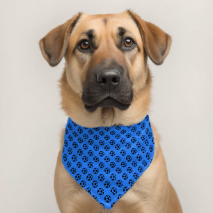 Soccer Ball Pattern - Changeable Background Color Pet Bandana Collar