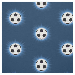 Soccer Ball Pattern Fabric