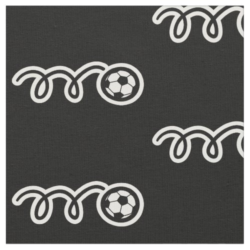 Soccer ball pattern fabric  Sport textile print