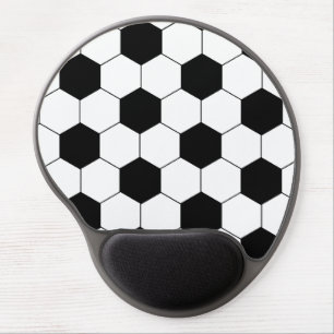Soccer Ball Pattern  Gel Mouse Pad