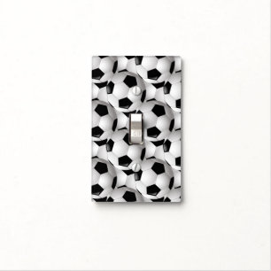 Soccer Ball Pattern Light Switch Cover
