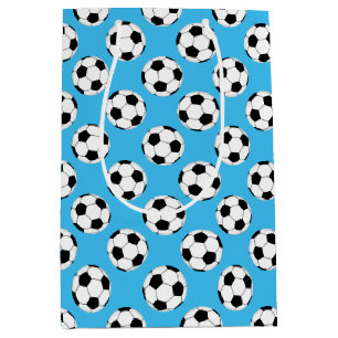 Soccer Ball Pattern Medium Gift Bag
