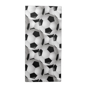 Soccer Ball Pattern Napkin