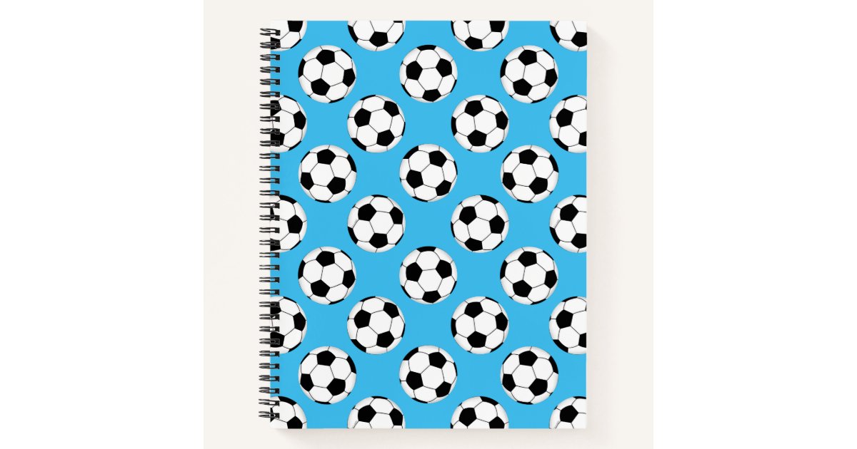 Soccer Ball Pattern Notebook | Zazzle
