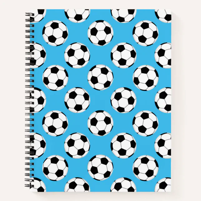 Soccer Ball Pattern Notebook | Zazzle