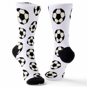 Soccer Ball Pattern Socks