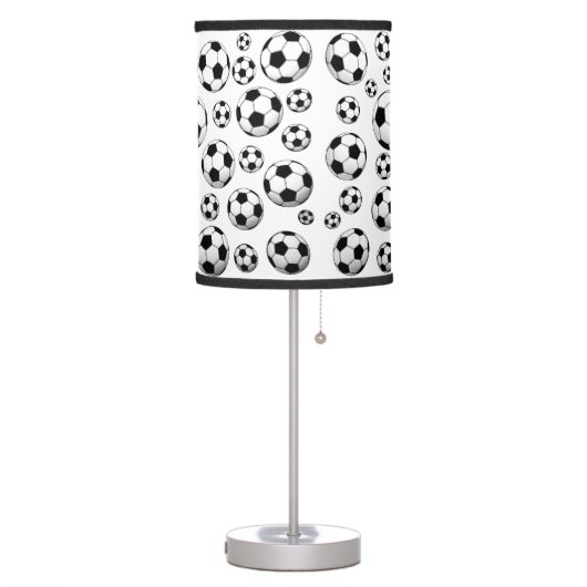 Soccer Ball Pattern Table Lamp (Left)