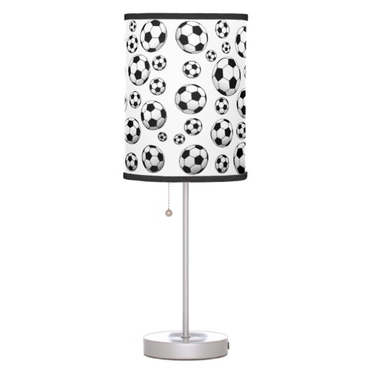 Soccer Ball Pattern Table Lamp (Right)