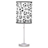 Soccer Ball Pattern Table Lamp (Front)