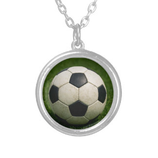 Soccer Ball Pendant Necklace – Sporty Style for Fa