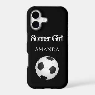 Soccer Ball Personalized Beach Towel Gift iPhone 17 Case
