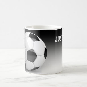 Soccer Ball Personalized Coffee Mug Cup